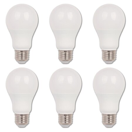 Westinghouse Bulb LED Dimmablemable 11W 120V A19 Omni 3000K Bright White E26 Med Base, 6PK 5081120